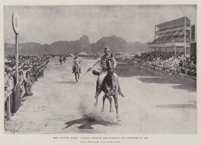 The Calcutta Races, Vanitas winning the Viceroy